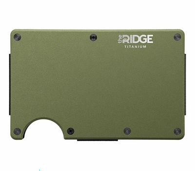 The Ridge Titanium Wallet - Cash Strap