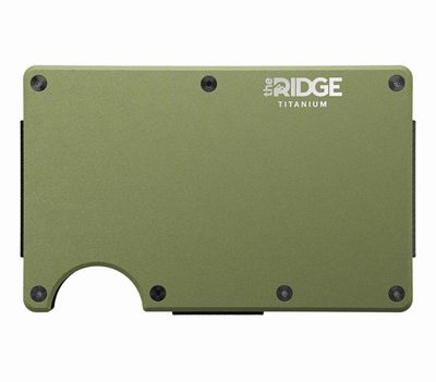 The Ridge Titanium Wallet - Money Clip