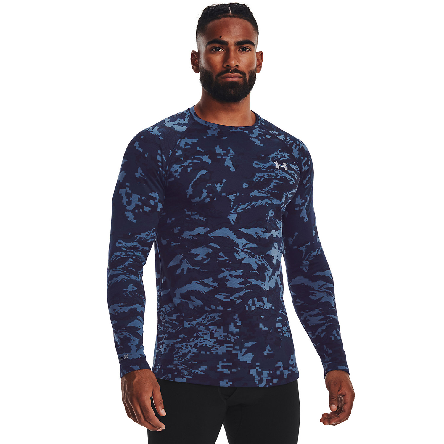 Under Armour Mens Base 3.0 Printed Crew