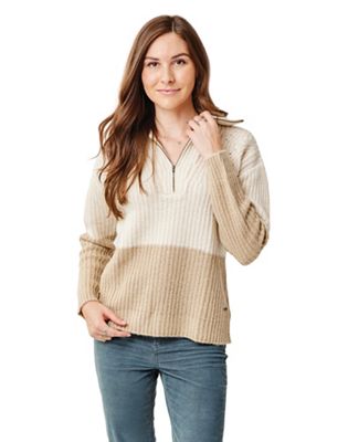 Carve Designs Women's Brookline Zip Sweater