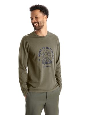 Icebreaker Mens Central Classic LS Tee - Canopy Camper