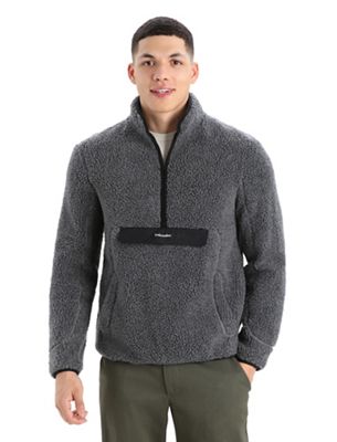 Icebreaker Mens ICL Realfleece Sherpa LS Half Zip Jacket