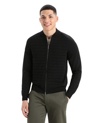 Icebreaker Mens ICL Zoneknit Insulated Knit Bomber