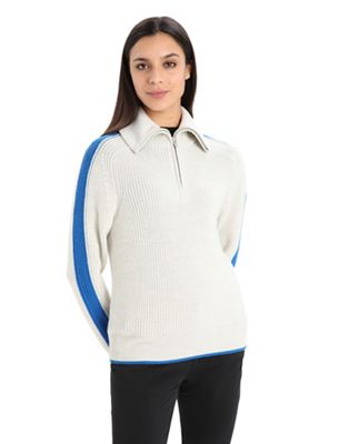 Icebreaker Women's Lodge LS Half Zip Sweater