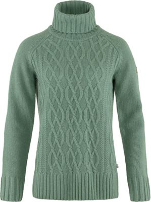 Fjallraven Women's Ovik Cable Knit Roller Neck Sweater