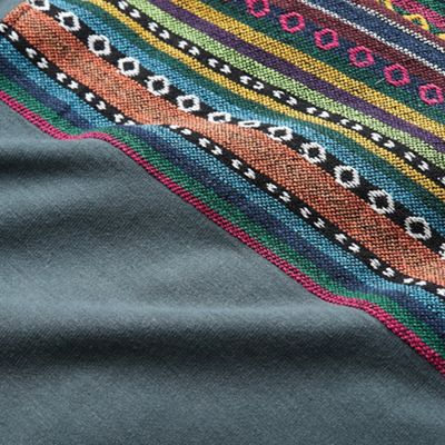 Smoked Blue / Helio Jacquard