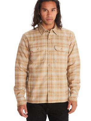 Marmot Mens Ridgefield Heavyweight Sherpa Flannel Shirt