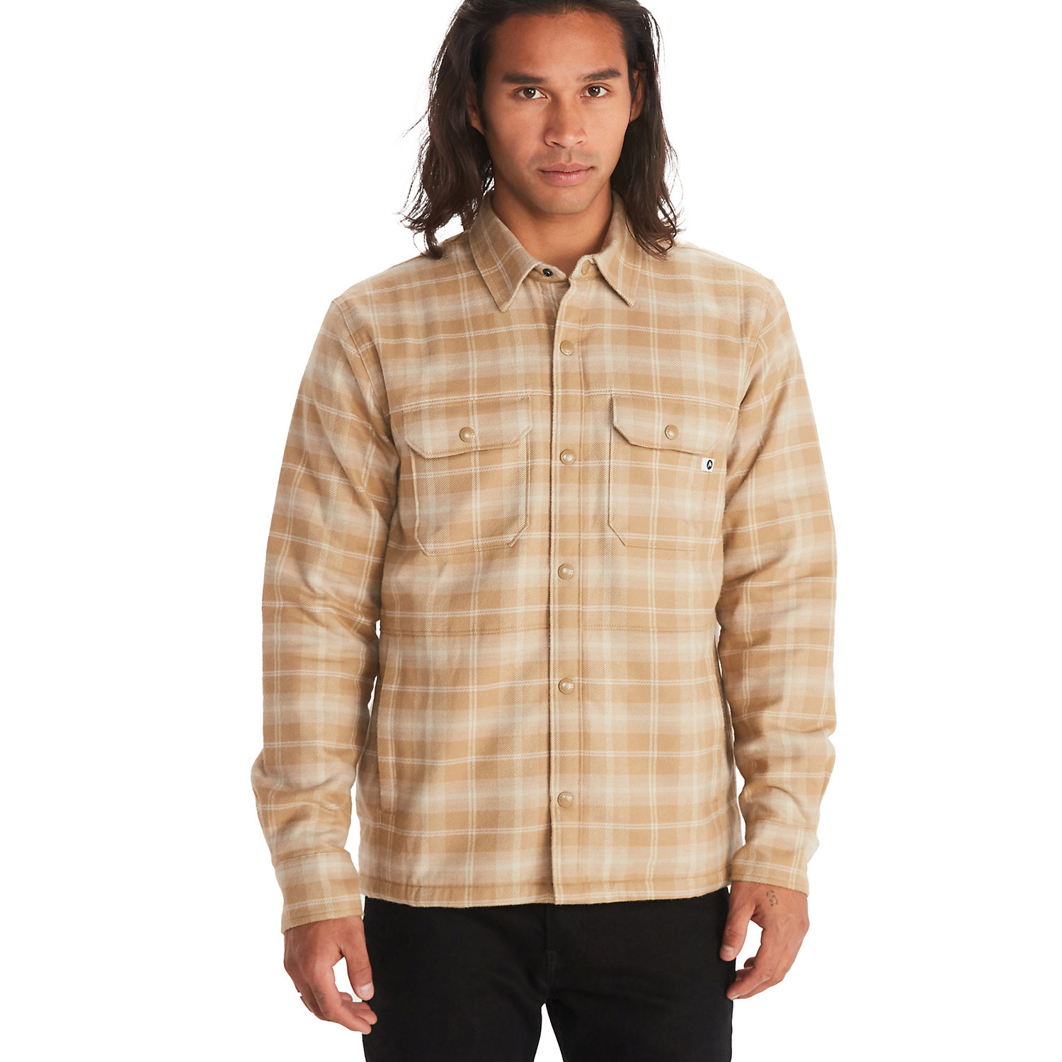 Marmot Mens Ridgefield Heavyweight Sherpa Flannel Shirt