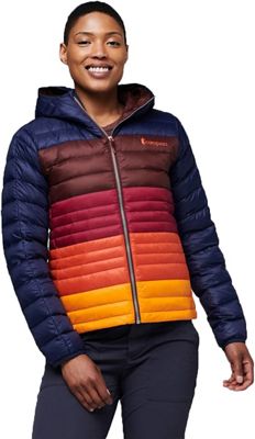 Cotopaxi Women's Fuego Down Hooded Colorblock Jacket