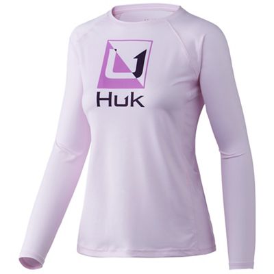 Huk Women's Huk Reflection Pursuit LS Top