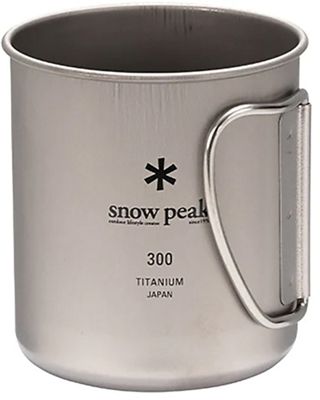Snow Peak Titanium Single Wall Mug 300