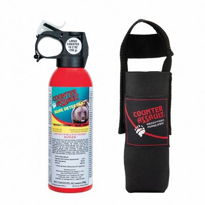 Adventure Medical Kits Counter Assault Bear Spray 40 Ft w/ Holster