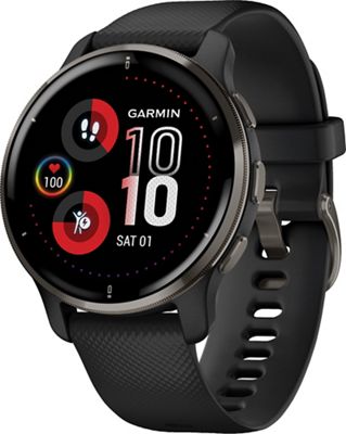 Garmin Venu 2 Plus Watch w/ Silicone Band