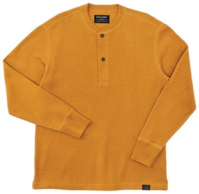 Filson- Waffle Knit Henley Sand