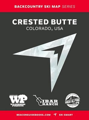 Beacon Guidebooks Crested Butte Map