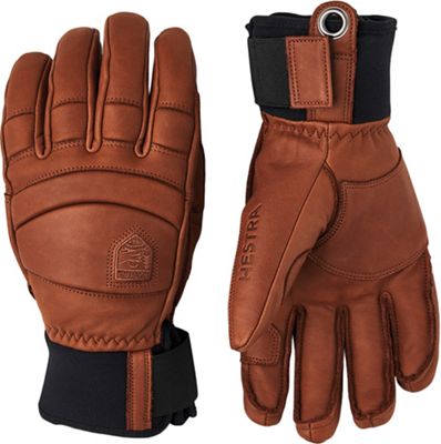 Shelter 278-M Fingerless Leather Gloves with Wrist Strap - Medium