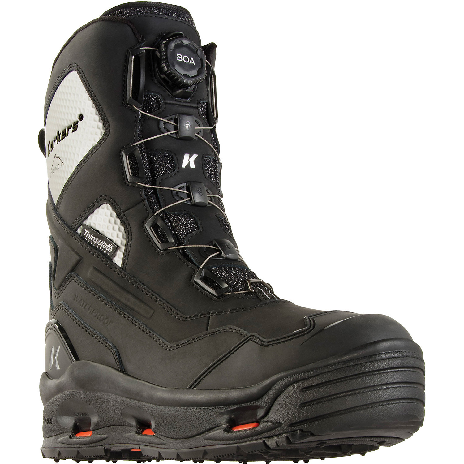 Korkers Mens Polar Vortex 1200g Boot with SnowTrac Sole