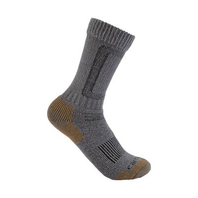 Carhartt Men's Heavyweight Merino Wool Blend Steel Toe Boot Sock