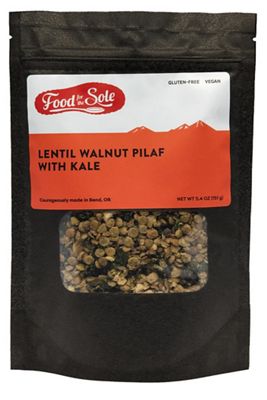 Food For The Sole Lentil Walnut Pilaf with Kale