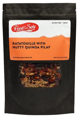 Food For The Sole Ratatouille with Nutty Quinoa Pilaf