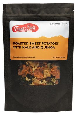 Food For The Sole Roasted Sweet Potatoes with Kale and Quinoa