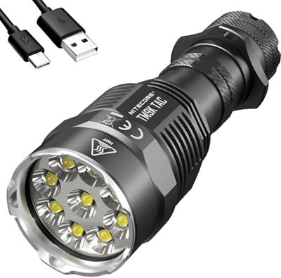 NITECORE TM9K TAC Tiny Monster 9800 Lumen USB-C Rechargeable Flashlight