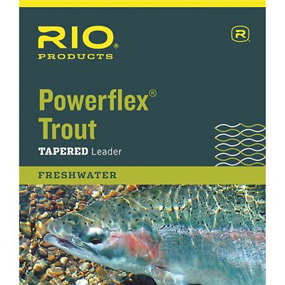 RIO Powerflex Trout 9Ft Leader