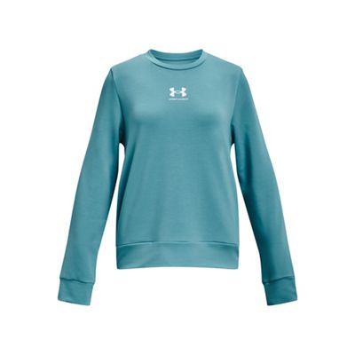 Under Armour Girls' Rival Terry Crew Top