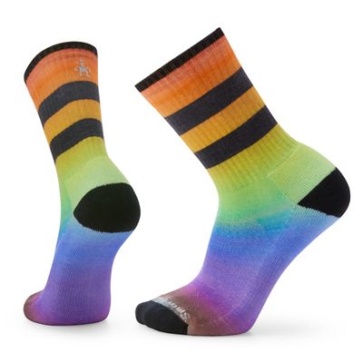 Smartwool Athletic Pride Rainbow Printed Crew Sock