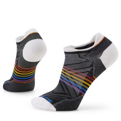 Smartwool Run Zero Cushion Pride Rainbow Low Ankle Sock