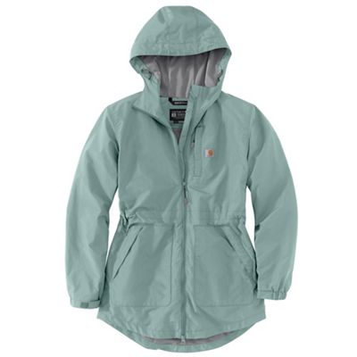 Carhartt Women's XS Black Rain Defender Coat