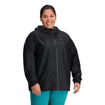 Outdoor Research Womens Helium Rain Jacket - Plus