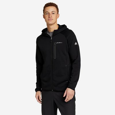 Eddie Bauer First Ascent Men's Outpace Flex Fleece Full Zip Hoodie ...