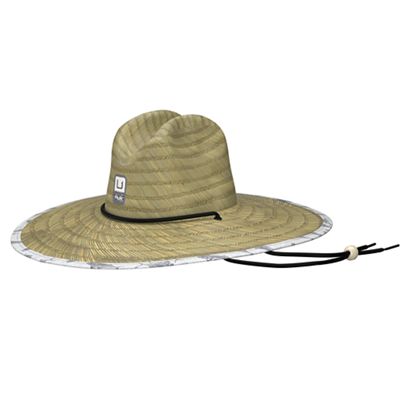 Huk Men's Straw Rooster Wake Hat