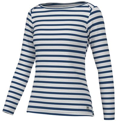 Huk Women's Waypoint Boatneck French Sea Top