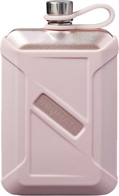 Brumate Glitter Flask With Vinyl Decal Personalization 