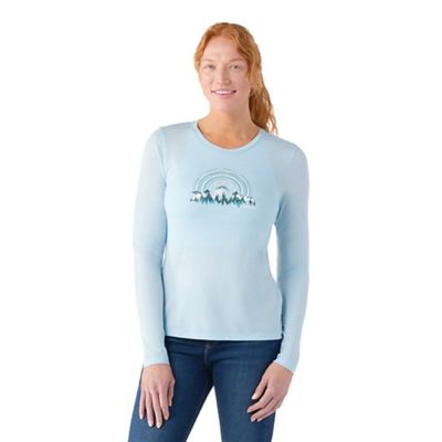 Smartwool Women's Never Summer Mountains Graphic LS Tee