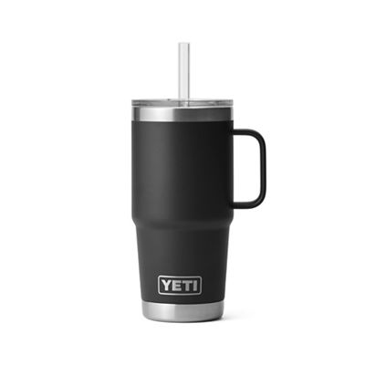 Yeti Rambler 25oz Mug with Straw Lid - Charcoal