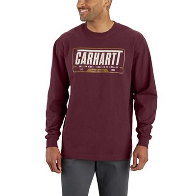 Carhartt Men's Loose Fit Heavyweight LS Outlast Graphic T-Shirt