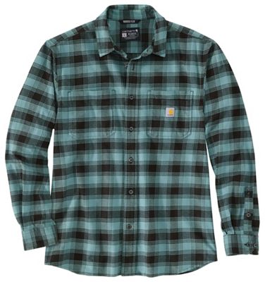 Carhartt Men's Rugged Flex Relaxed Fit Midweight Flannel LS Plaid Shirt ...