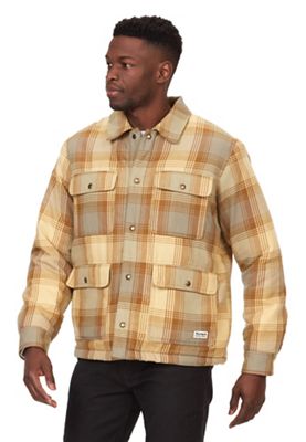 Marmot Men's Ridgefield Sherpa Flannel Shirt Jacket