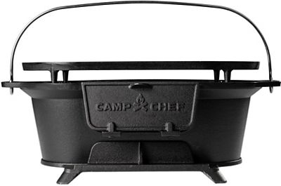 BBQ-Toro Hibachi Style Cast Iron Grill Pan with Grill Grate, 50 x