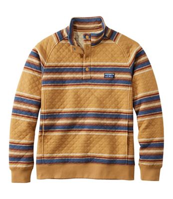L.L.Bean Men's Quilted Stripe Sweatshirt