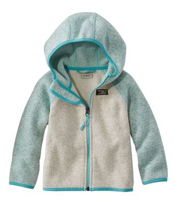L.L.Bean Toddlers' Color Block Full Zip Fleece Sweater