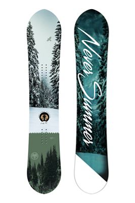 Never Summer Women's Lady FR Triple Camber Fusion Snowboard