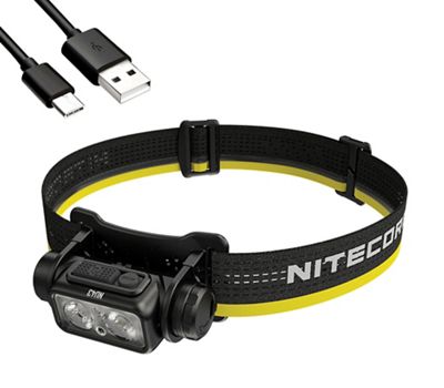 NITECORE NU43 1400 Lumen Lightweight USB-C Rechargeable Headlamp