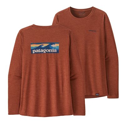 Patagonia Women's Capilene Cool Daily Graphic LS Shirt - Water