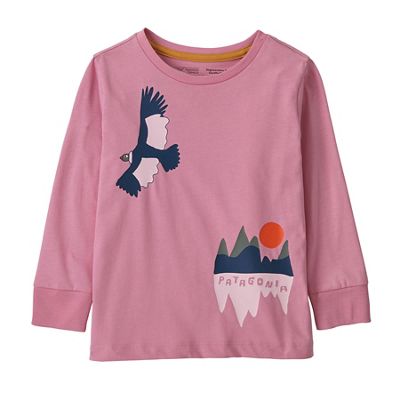 Patagonia Toddlers' Regenerative Organic Certified Cotton Graphic LS T-Shirt