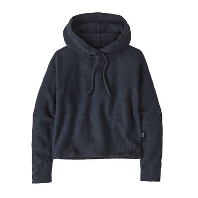Patagonia Women's Recycled Wool-Blend Hooded Pullover Sweater