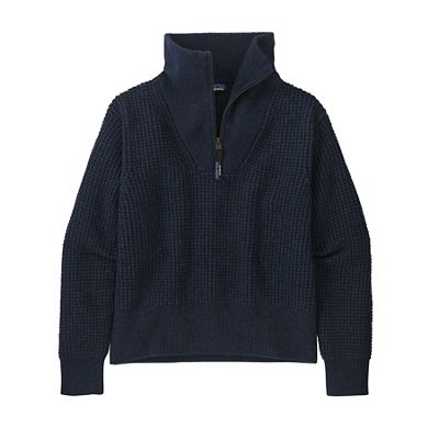 Patagonia Women's Recycled Wool-Blend 1/4 Zip Sweater